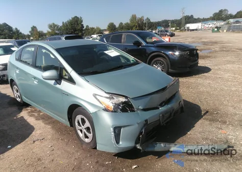 2013 Toyota Prius Three z USA, uszkodzony, nr VIN JTDKN3DU0D5585681